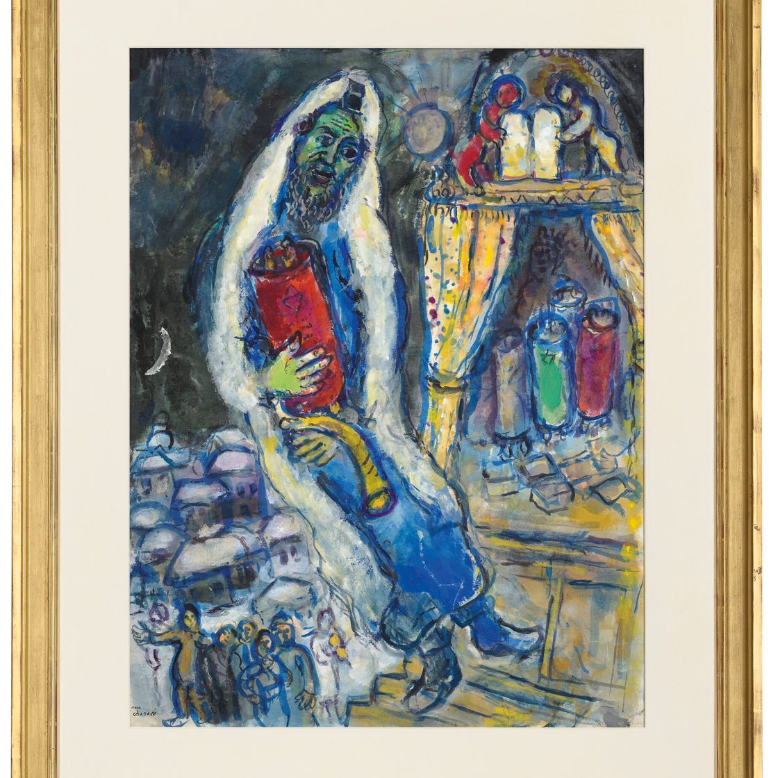 Marc Chagall — Джуиф а-ля тора, изображение 2