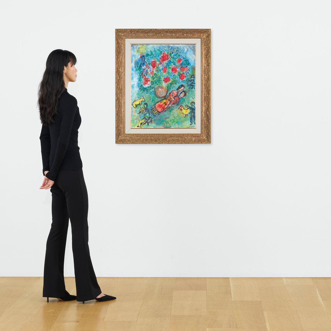 Marc Chagall — Букет румян, изображение 3
