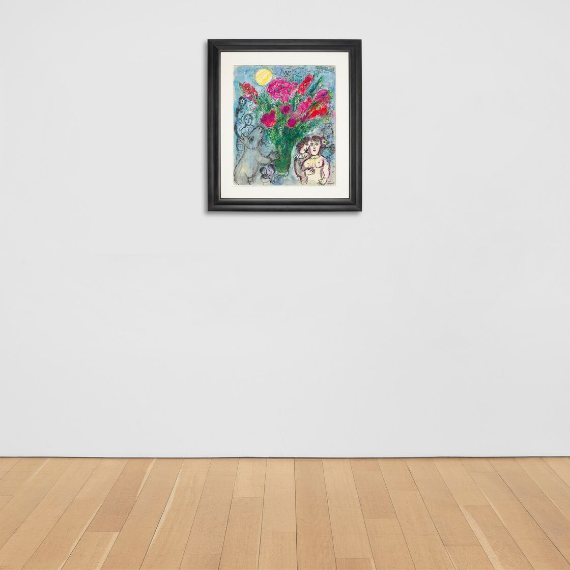 Marc Chagall — Встреча с автором букета цветов и пряностей, изображение 3