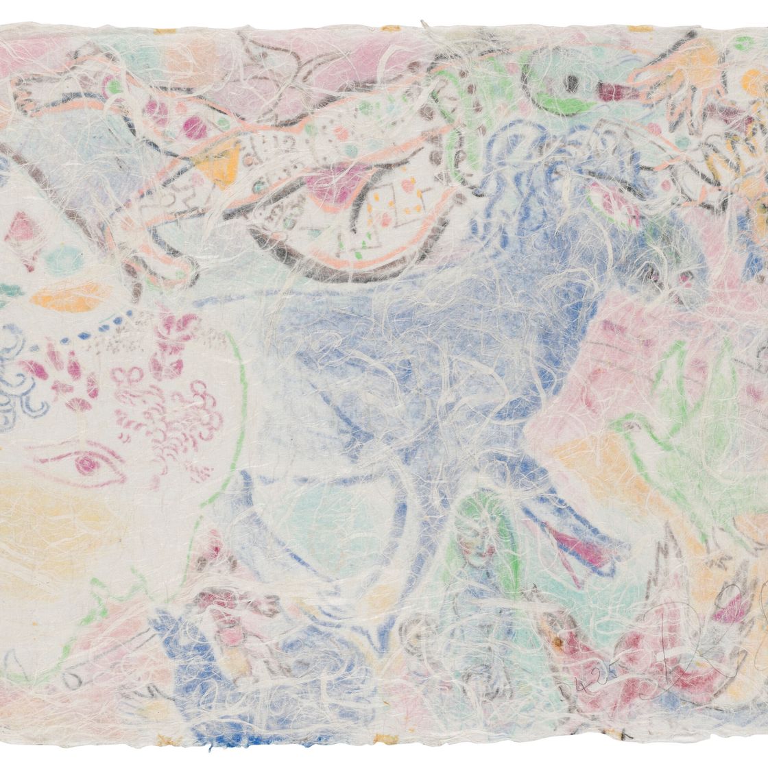 Marc Chagall — Клоун и голубой рыцарь, изображение 3