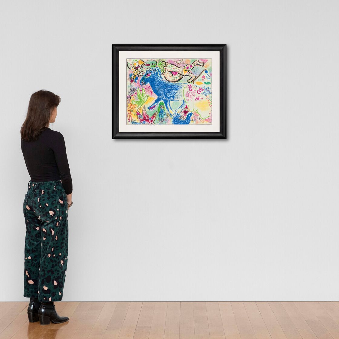 Marc Chagall — Клоун и голубой рыцарь, изображение 4