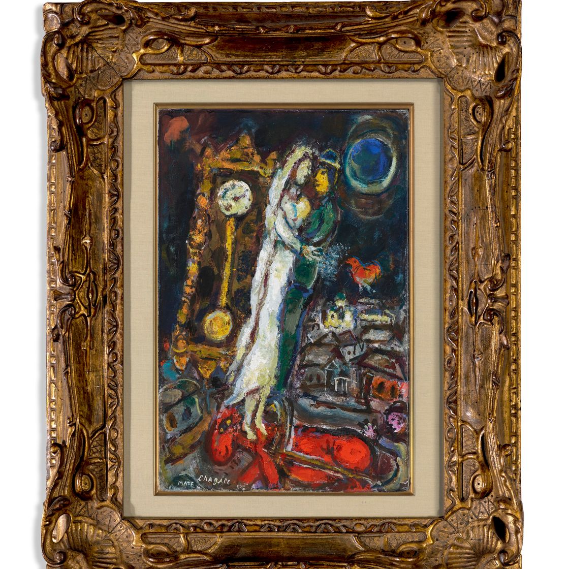 Marc Chagall — Женихи на свадьбе, изображение 2