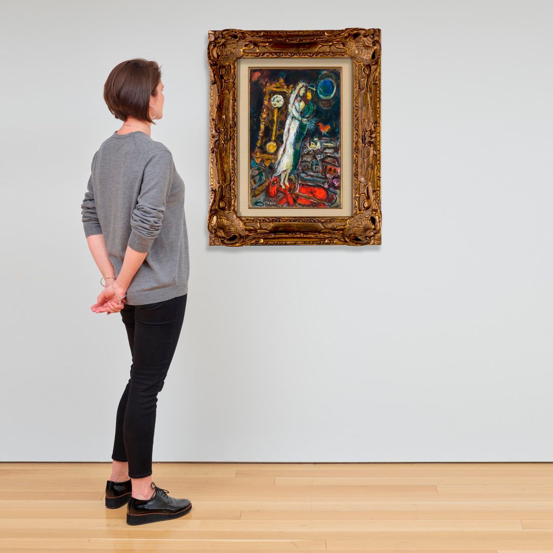Marc Chagall — Женихи на свадьбе, изображение 4