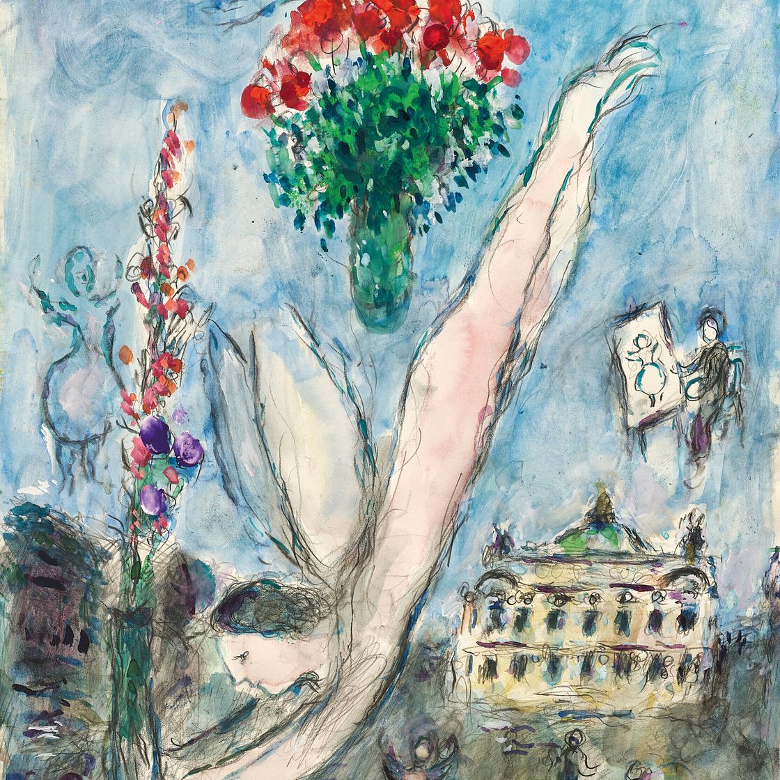 Marc Chagall — Идея новой оперы