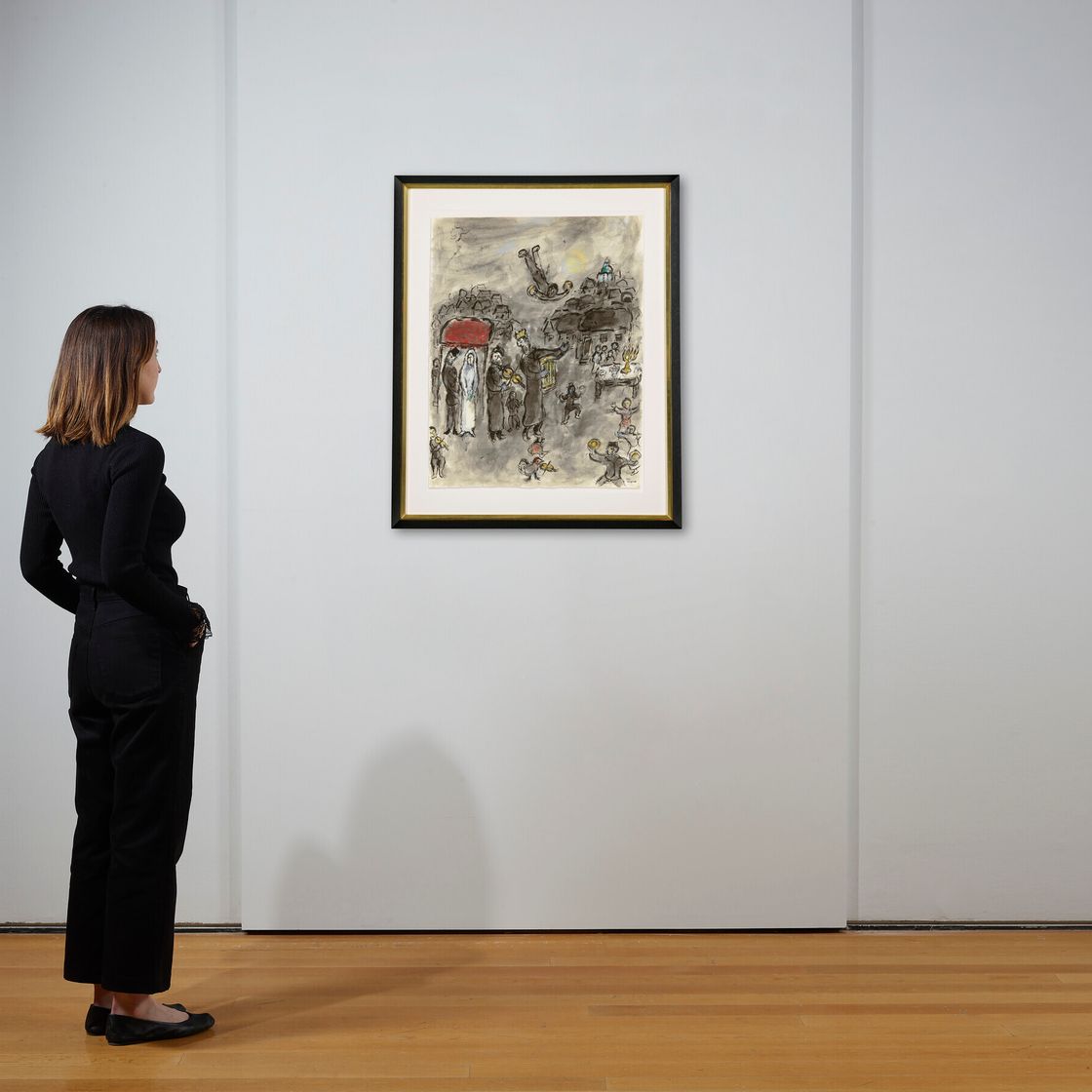 Marc Chagall — Марийские гиды для короля Давида, изображение 4