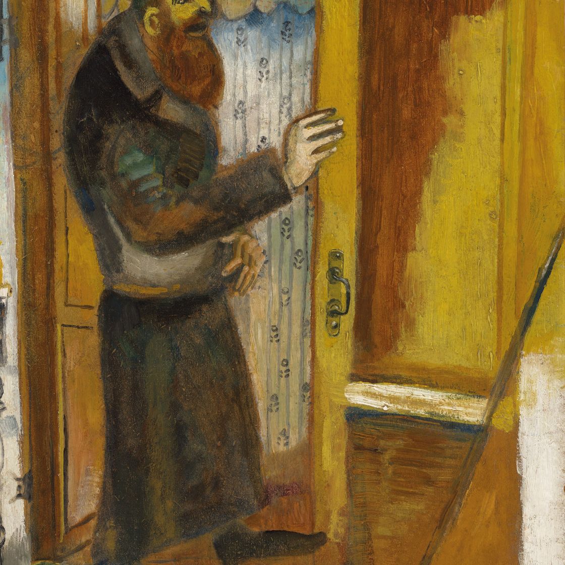Marc Chagall — Ритуал очищения (Le nettoyage rituel), изображение 1