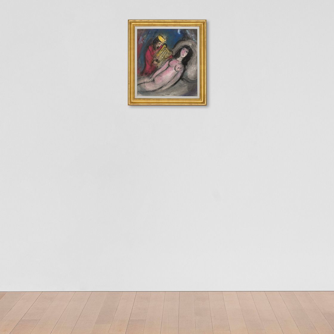 Marc Chagall — Давид и Вифсавия, изображение 3