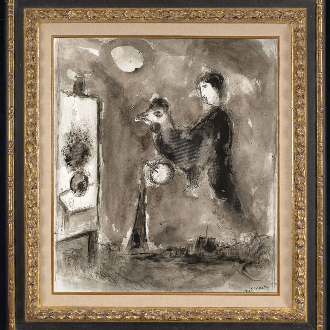 Marc Chagall — Отец и сын шевале, изображение 2