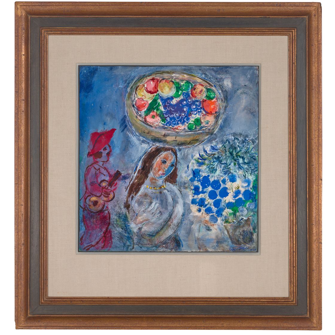 Marc Chagall — Молодая мексиканка, изображение 2