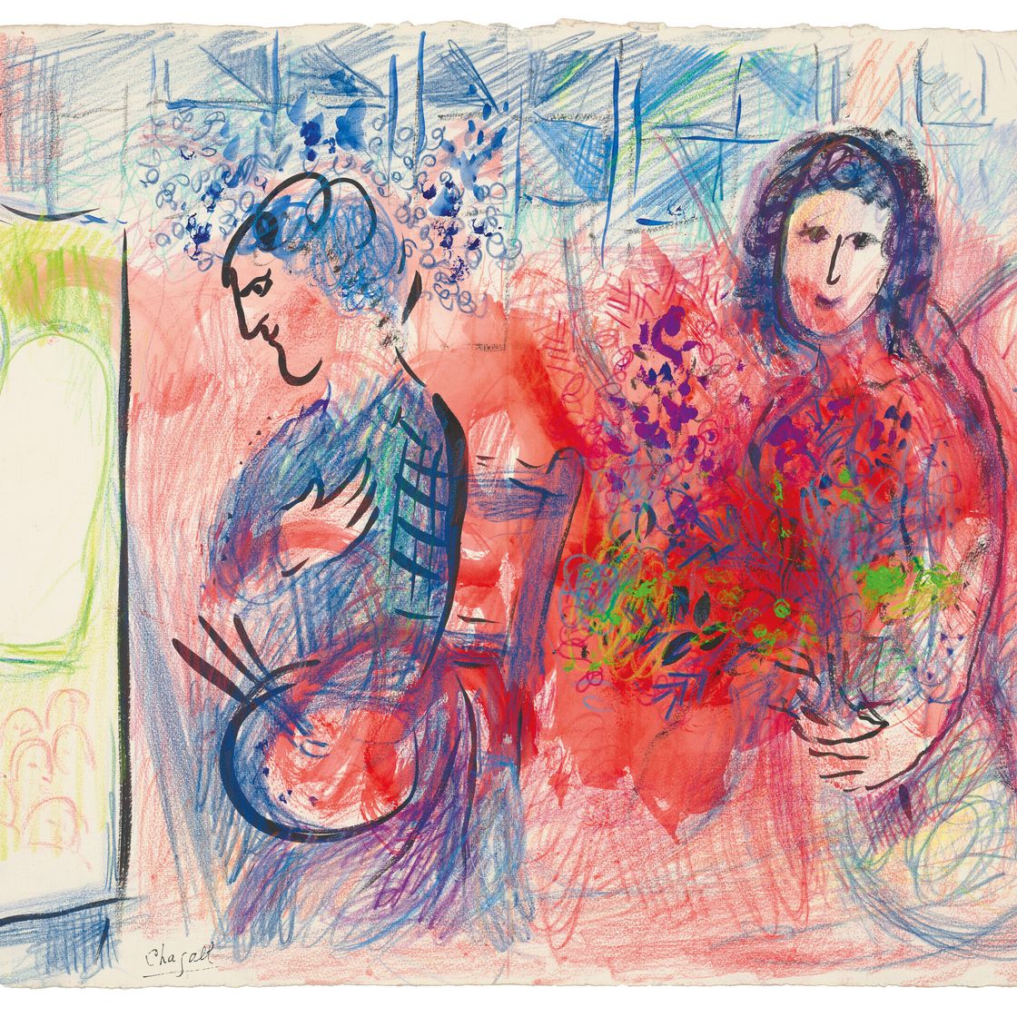 Marc Chagall — Вдохновение на новый год для "дорогой Вавы", изображение 2