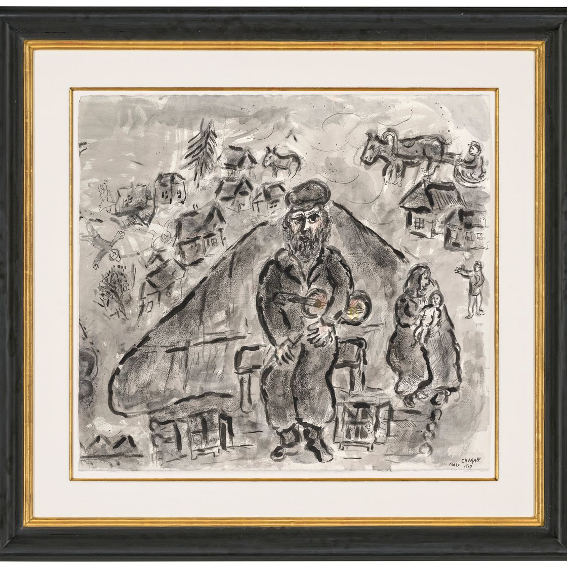 Marc Chagall — Конец путешествия, изображение 2