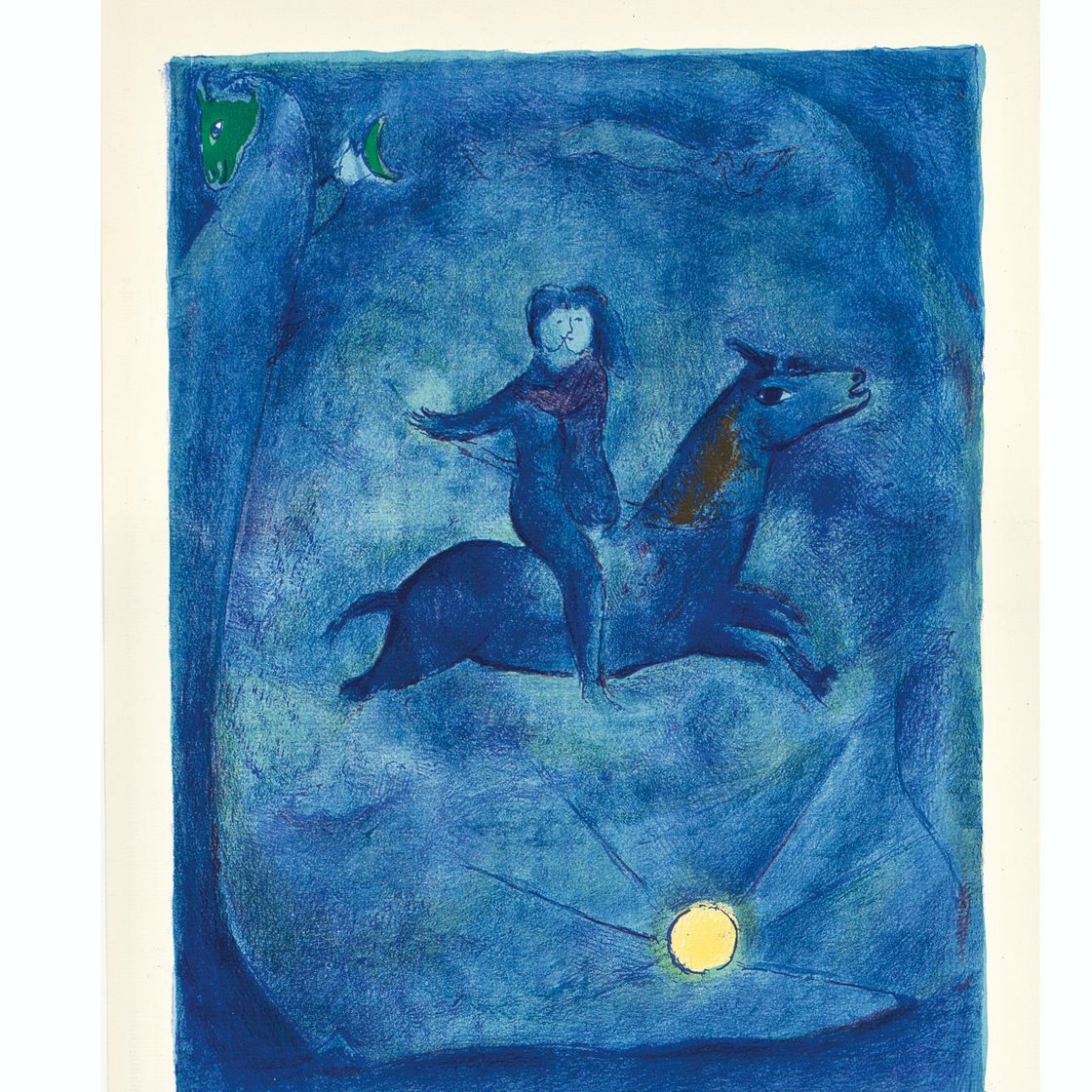 Marc Chagall — Четыре сказки из "Тысячи и одной ночи", издательство "Пантеон Букс", Нью-Йорк, 1948, изображение 14