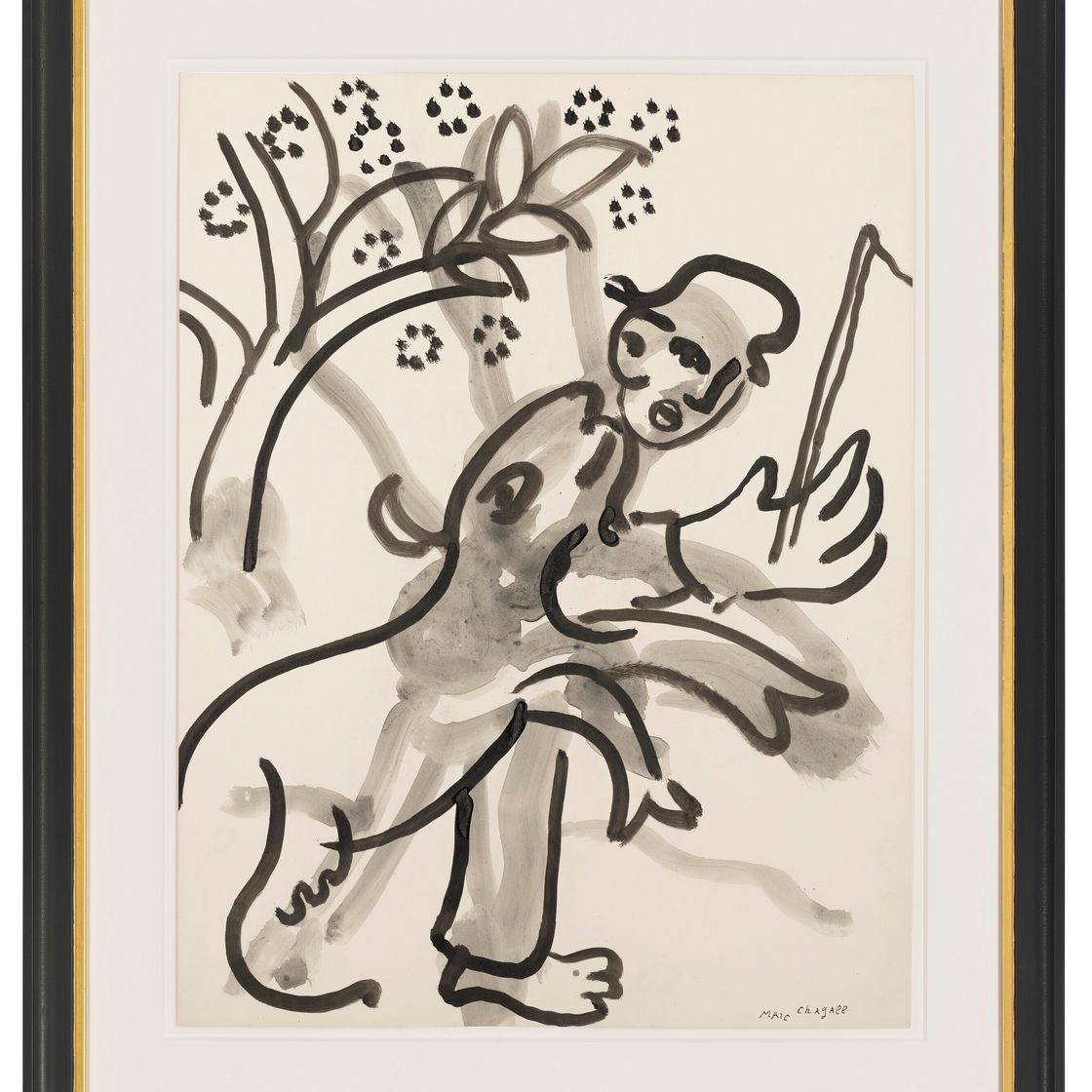 Marc Chagall — Ле Бук и сын Берже, изображение 2