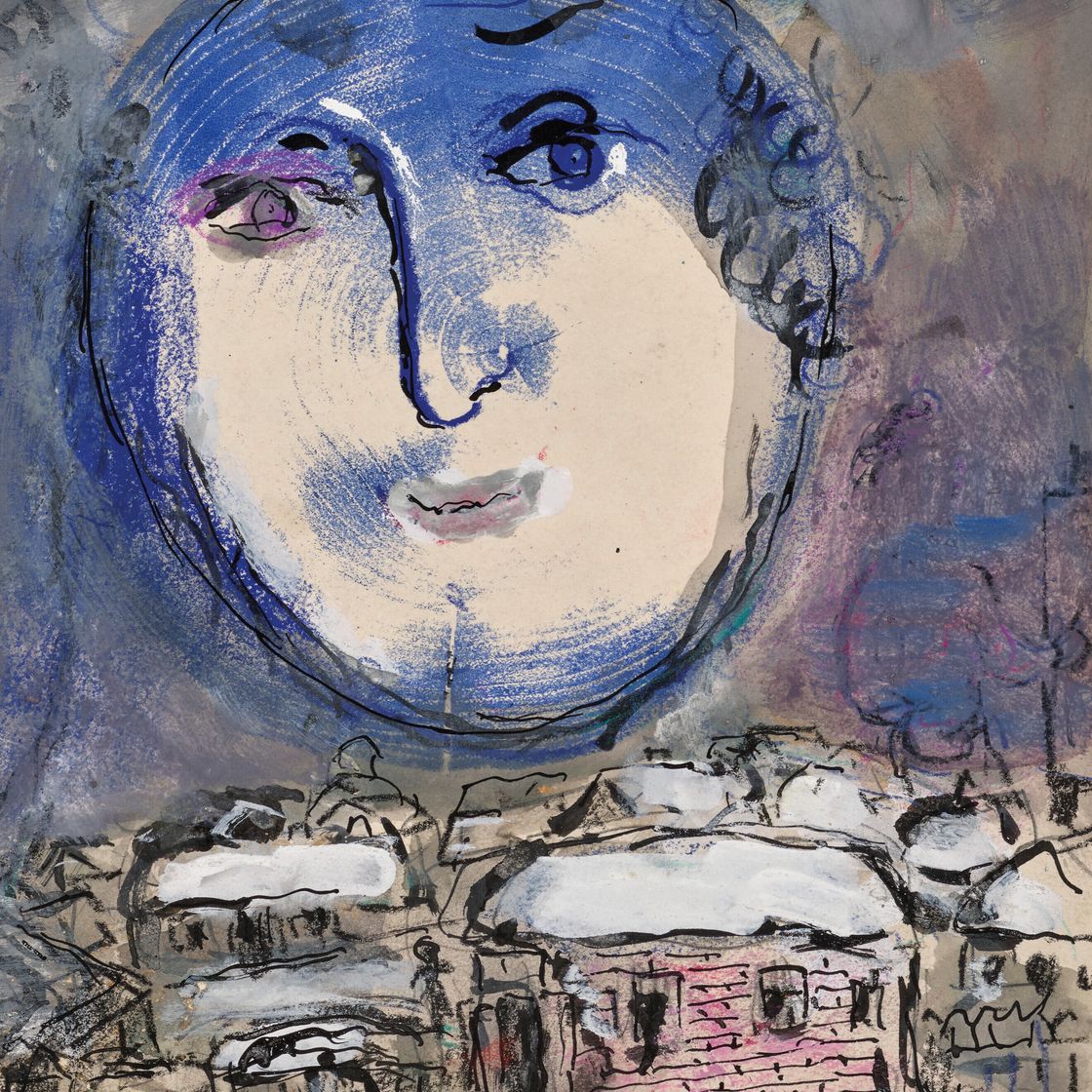 Marc Chagall — Лунный облик