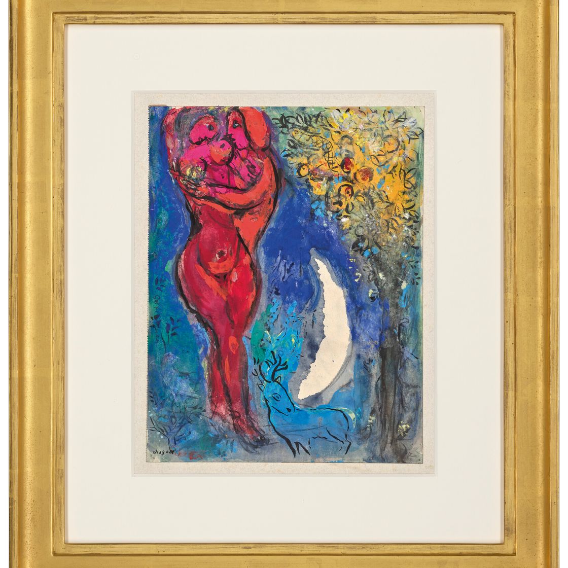 Marc Chagall — Любовь в стиле луны, изображение 2