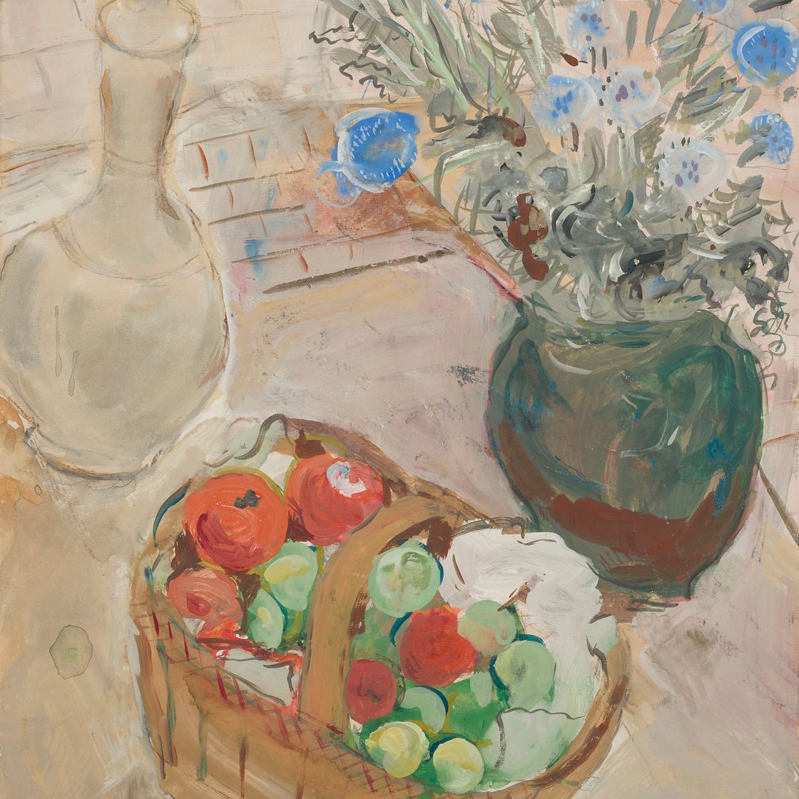 Marc Chagall — Смерть природы среди цветов и фруктов