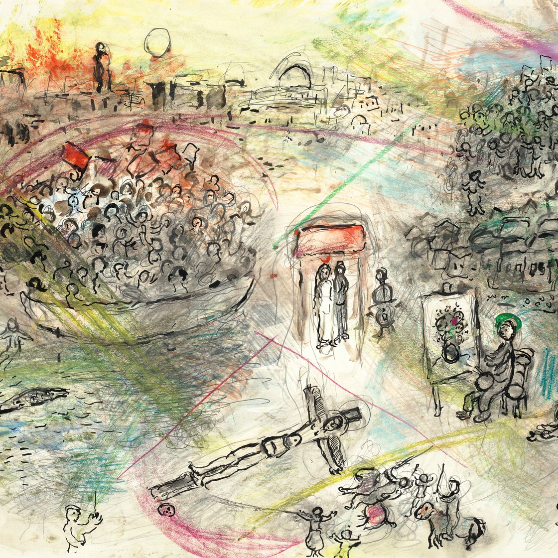 Marc Chagall — Мир и его борьба
