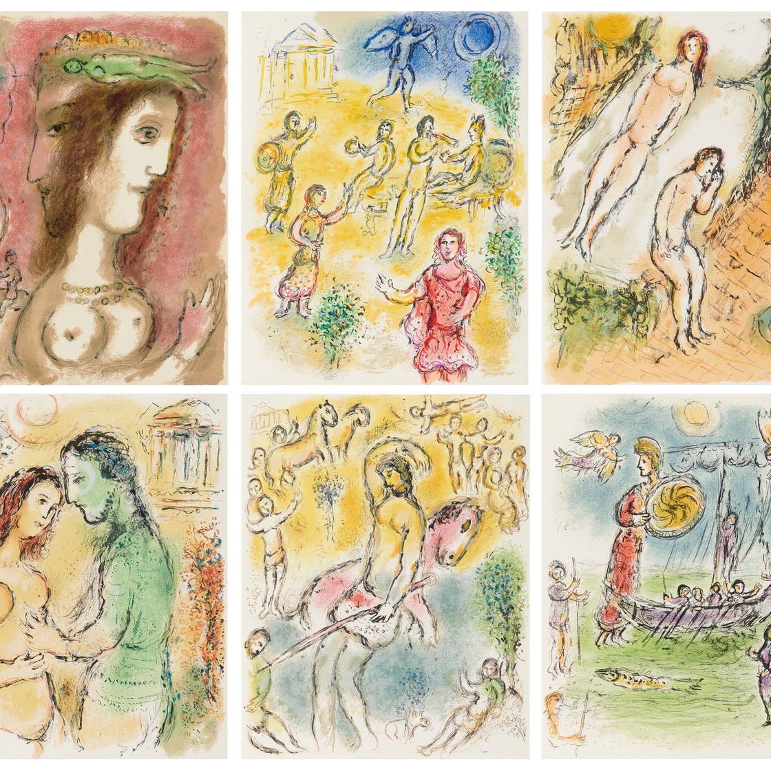 Marc Chagall — Родина: Одиссей
