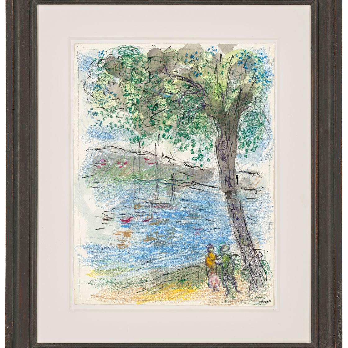 Marc Chagall — На берегу озера Констанс, Маммерн, изображение 2