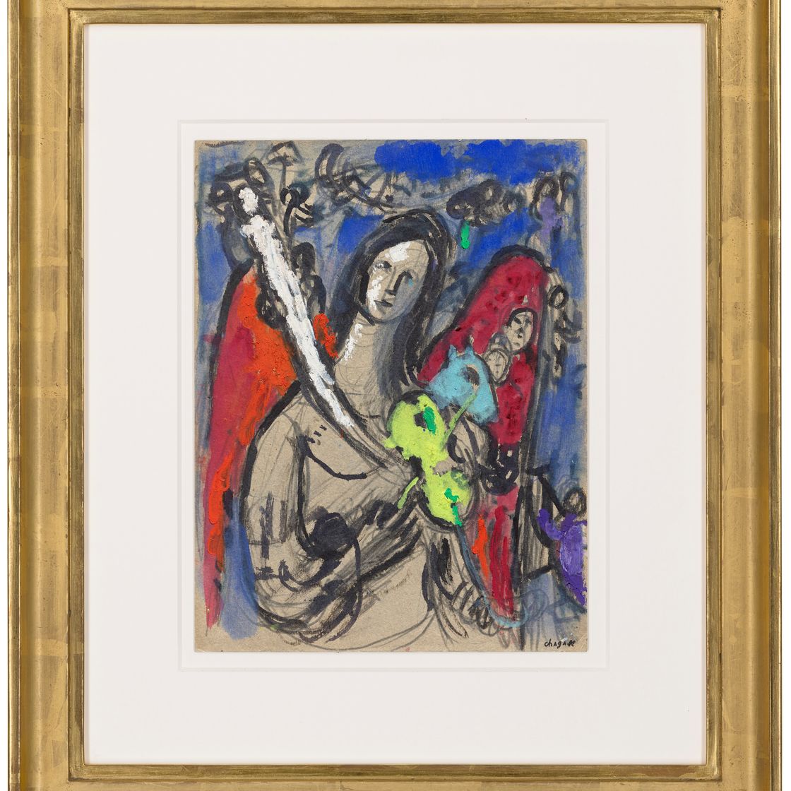 Marc Chagall — Сочинение для концерта "Голубой апельсин в розовых тонах" (1923-45), изображение 2