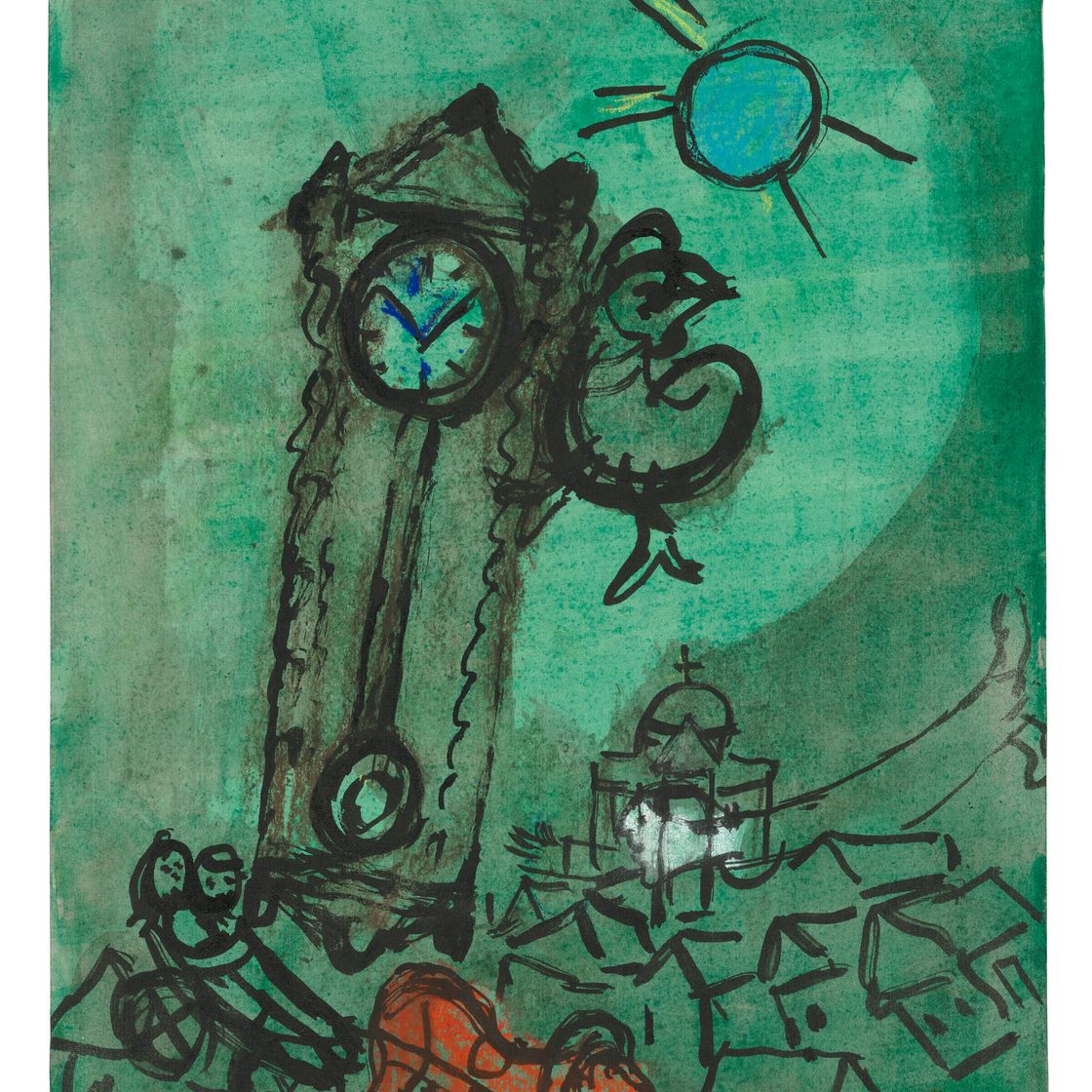 Marc Chagall — Этюд о маятнике любви с самого начала, Этюд о жизни мира