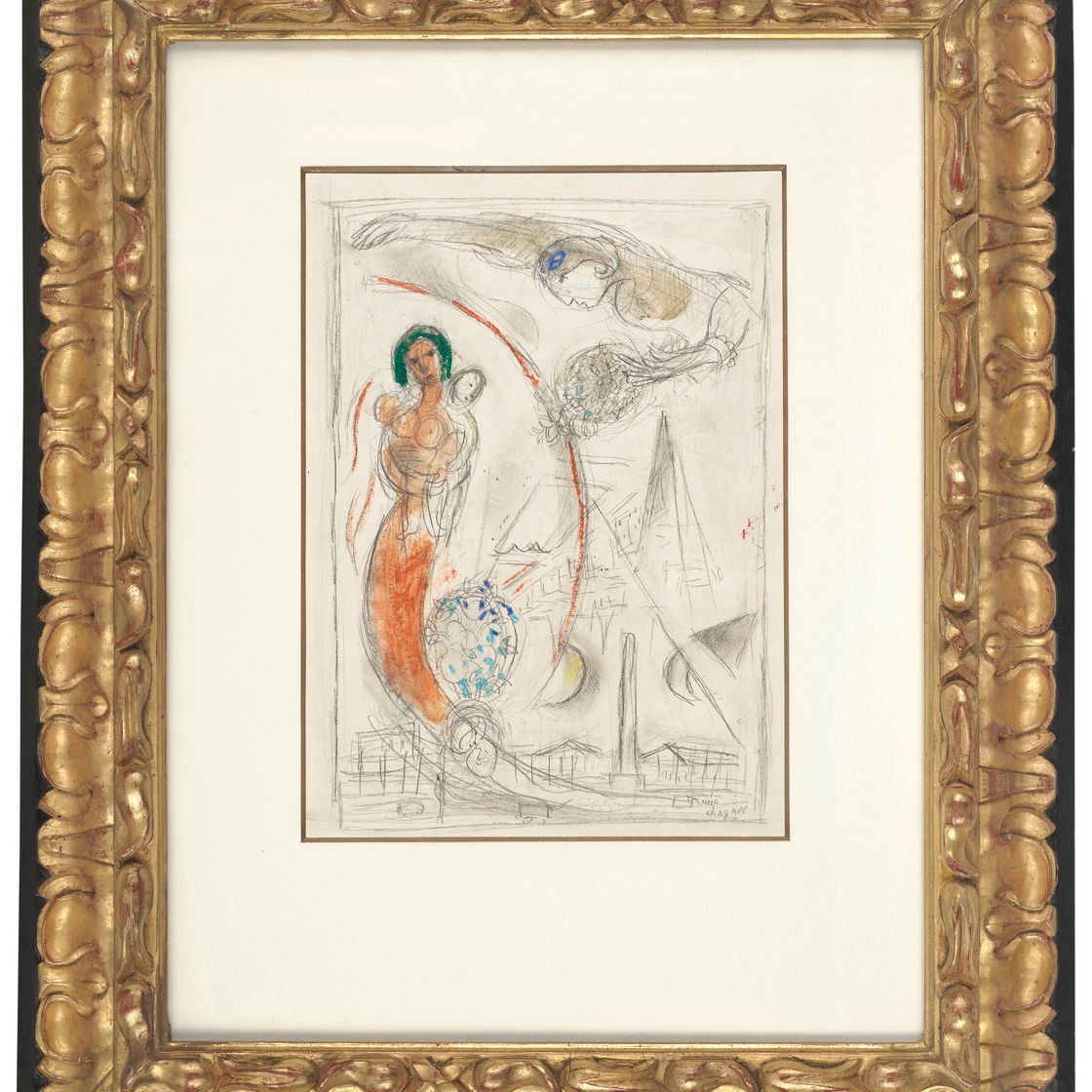 Marc Chagall — Эскиз для "Согласия", изображение 2