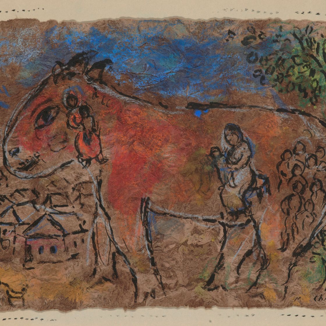 Marc Chagall — Румяна "Л'Анималь"