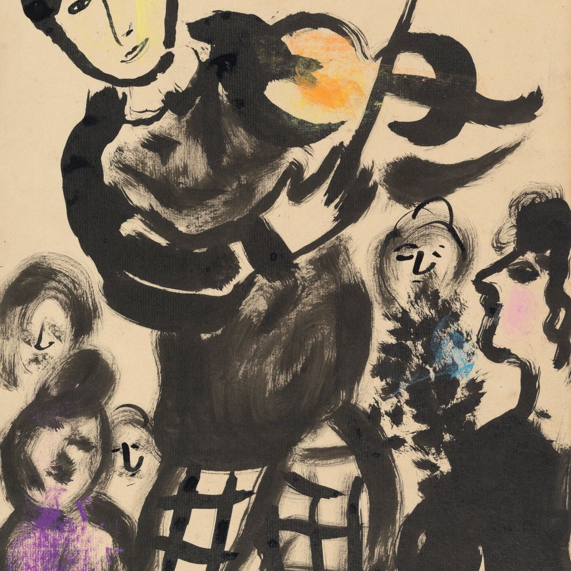 Marc Chagall — Ле Виолоне