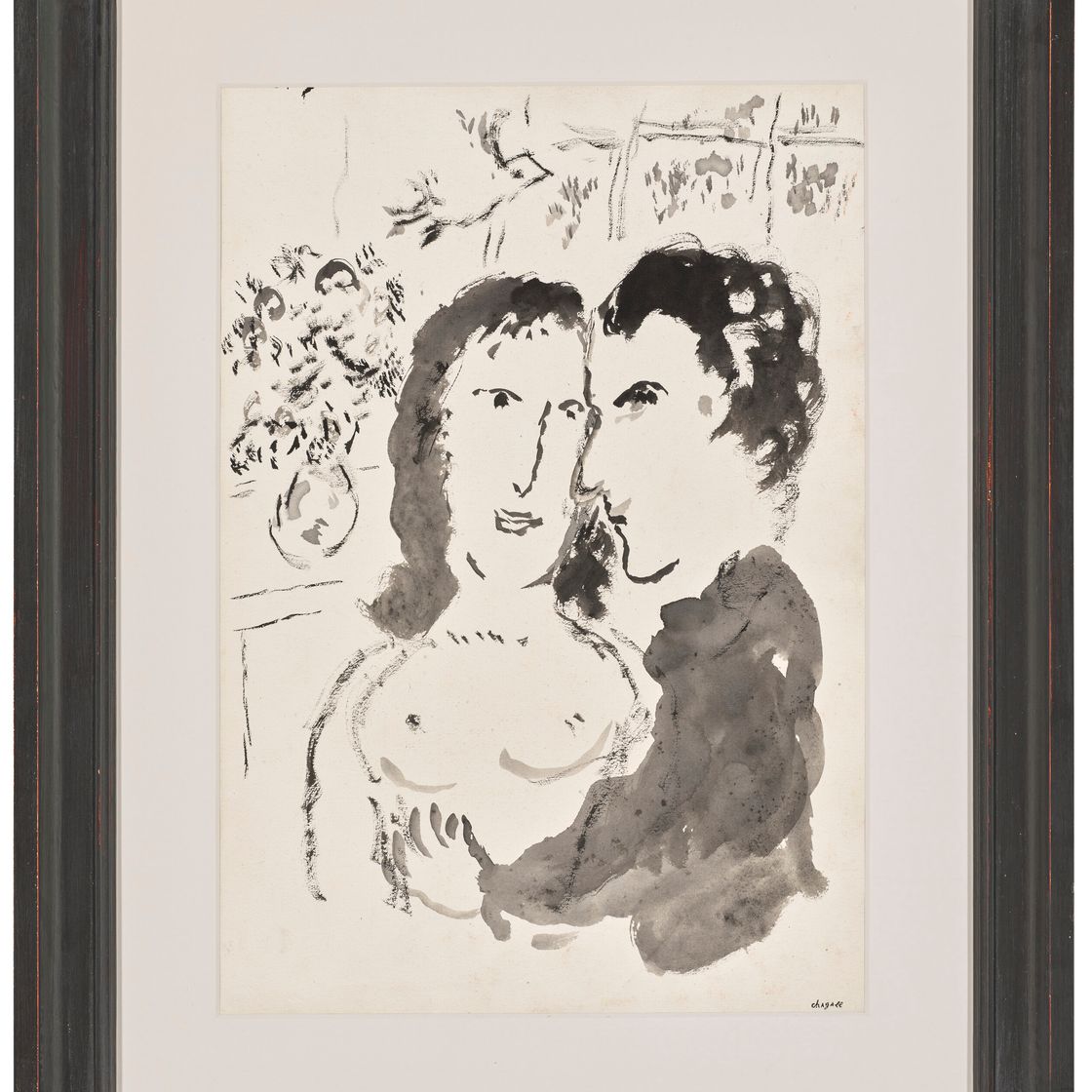 Marc Chagall — Пара, живущая в большом мире, изображение 2