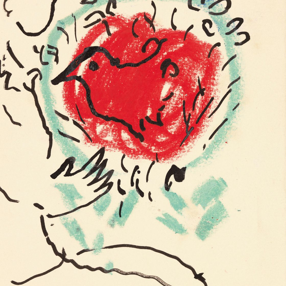 Marc Chagall — Букет из красного кока-колы с добавлением Вавы