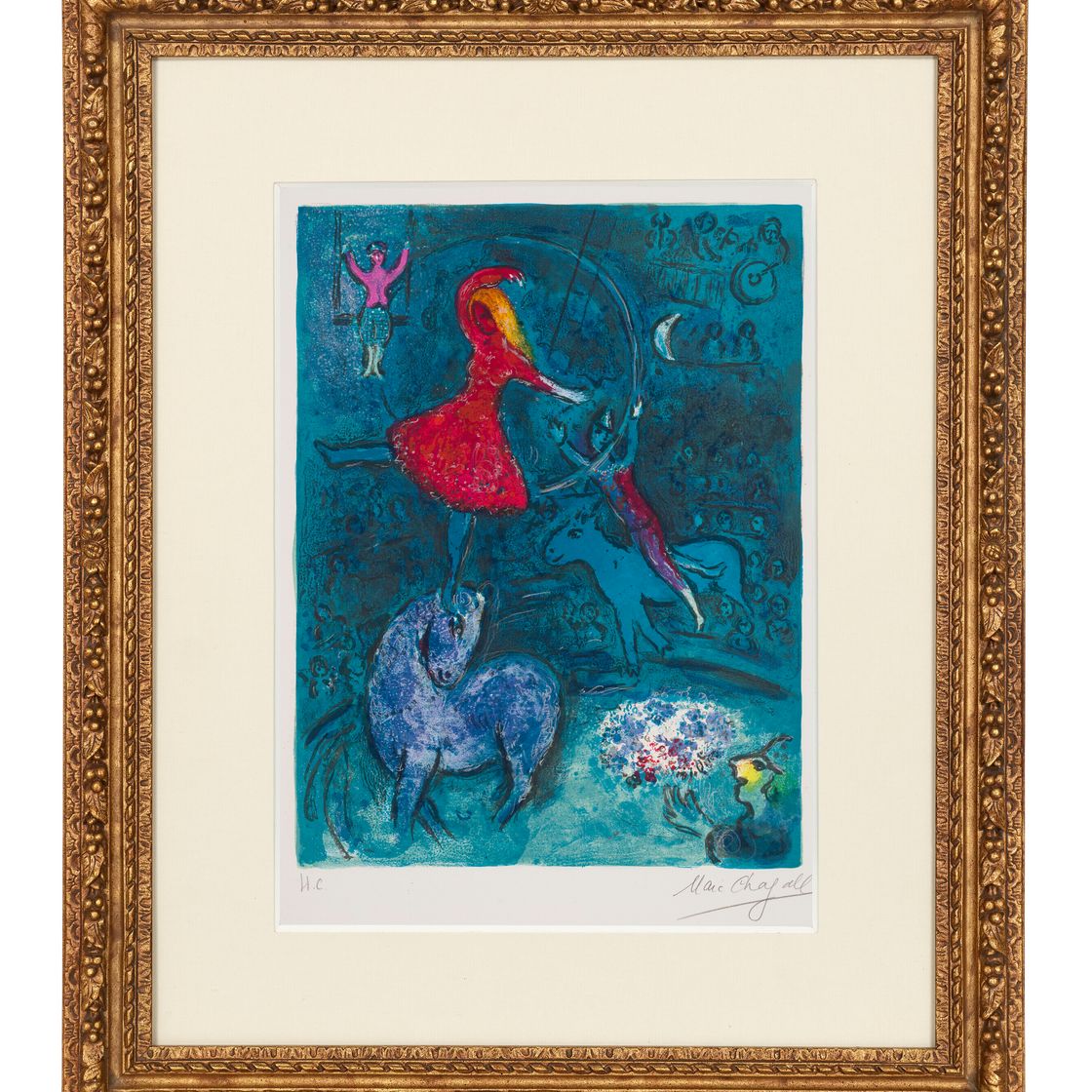 Marc Chagall — Le Cirque : одна тарелка, изображение 2