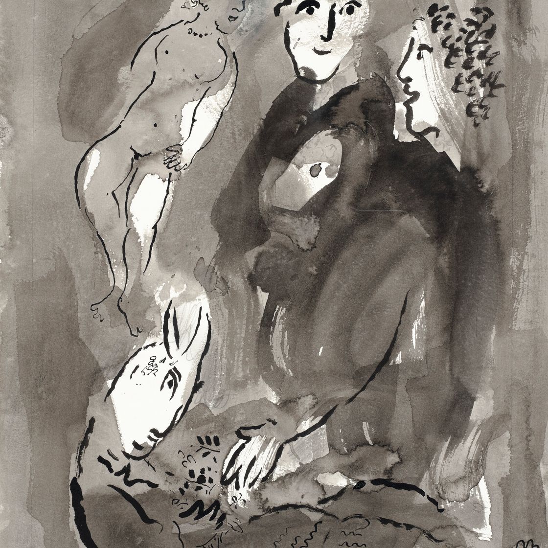 Marc Chagall — Встреча с автором фавна