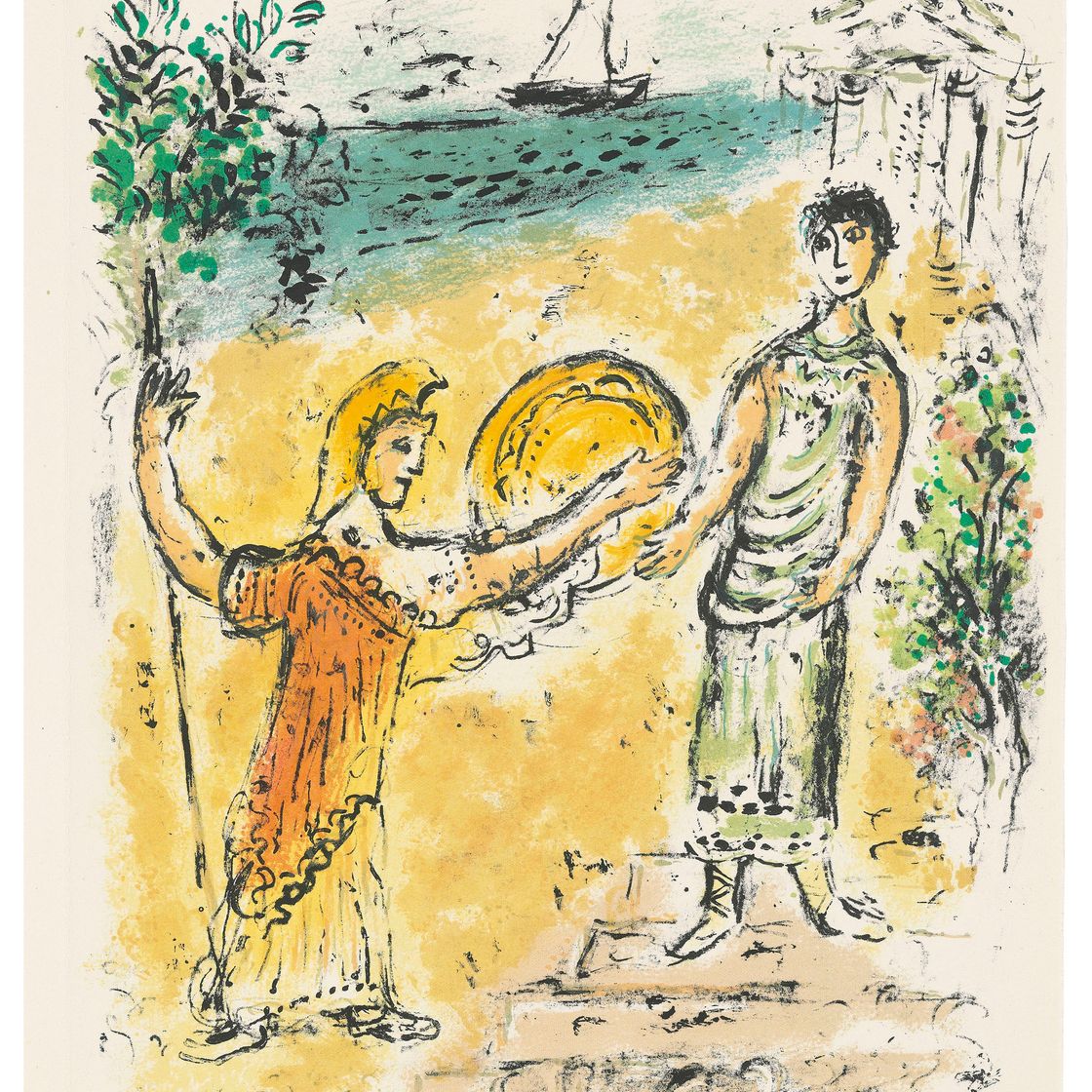 Marc Chagall — Одиссей, изображение 2