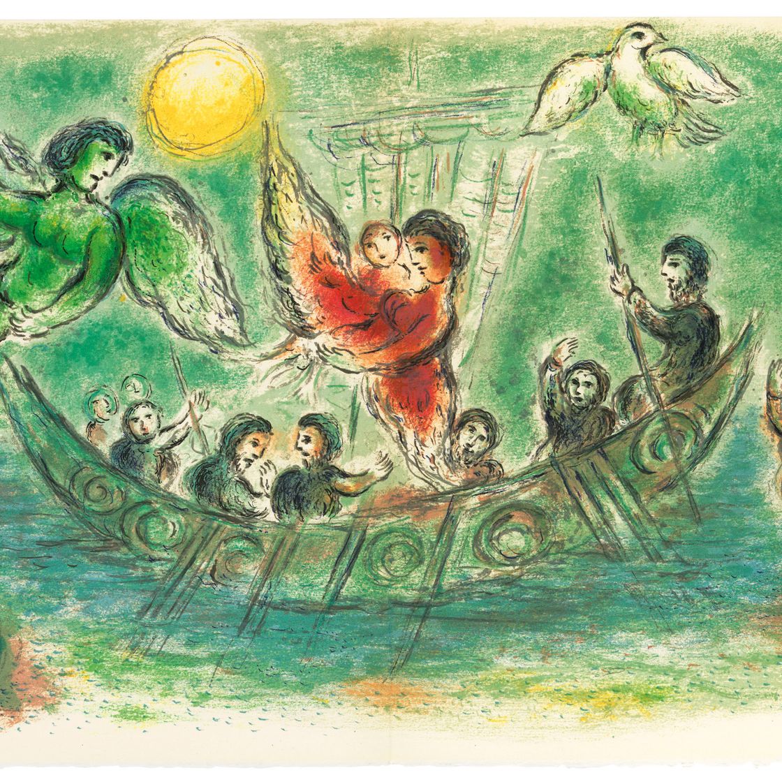 Marc Chagall — Одиссей, изображение 4