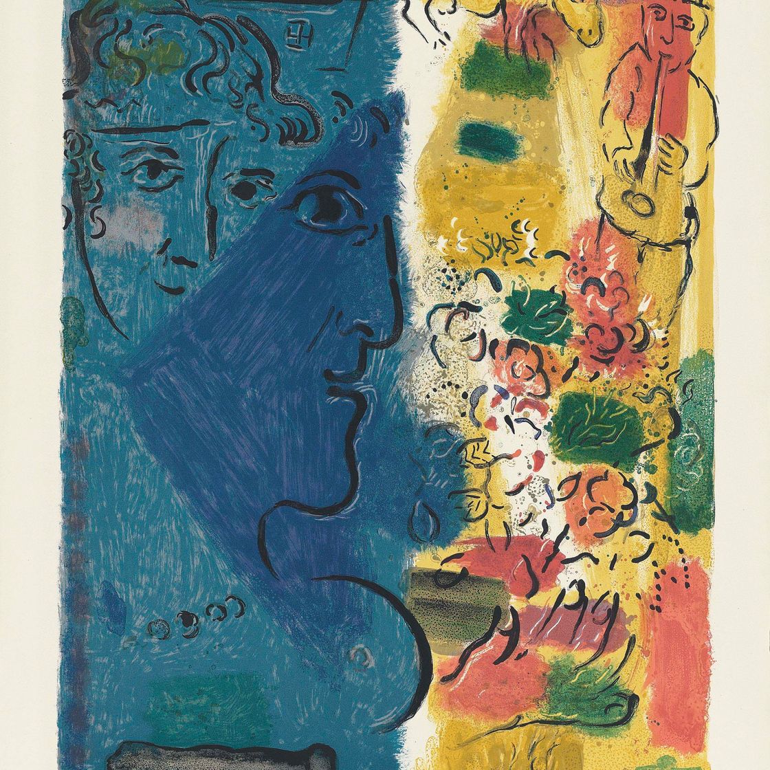 Marc Chagall — Надпись для экспонирования (M. 476)