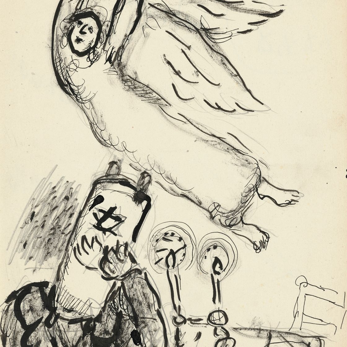 Marc Chagall — Любовь к человеку наедине с Торой