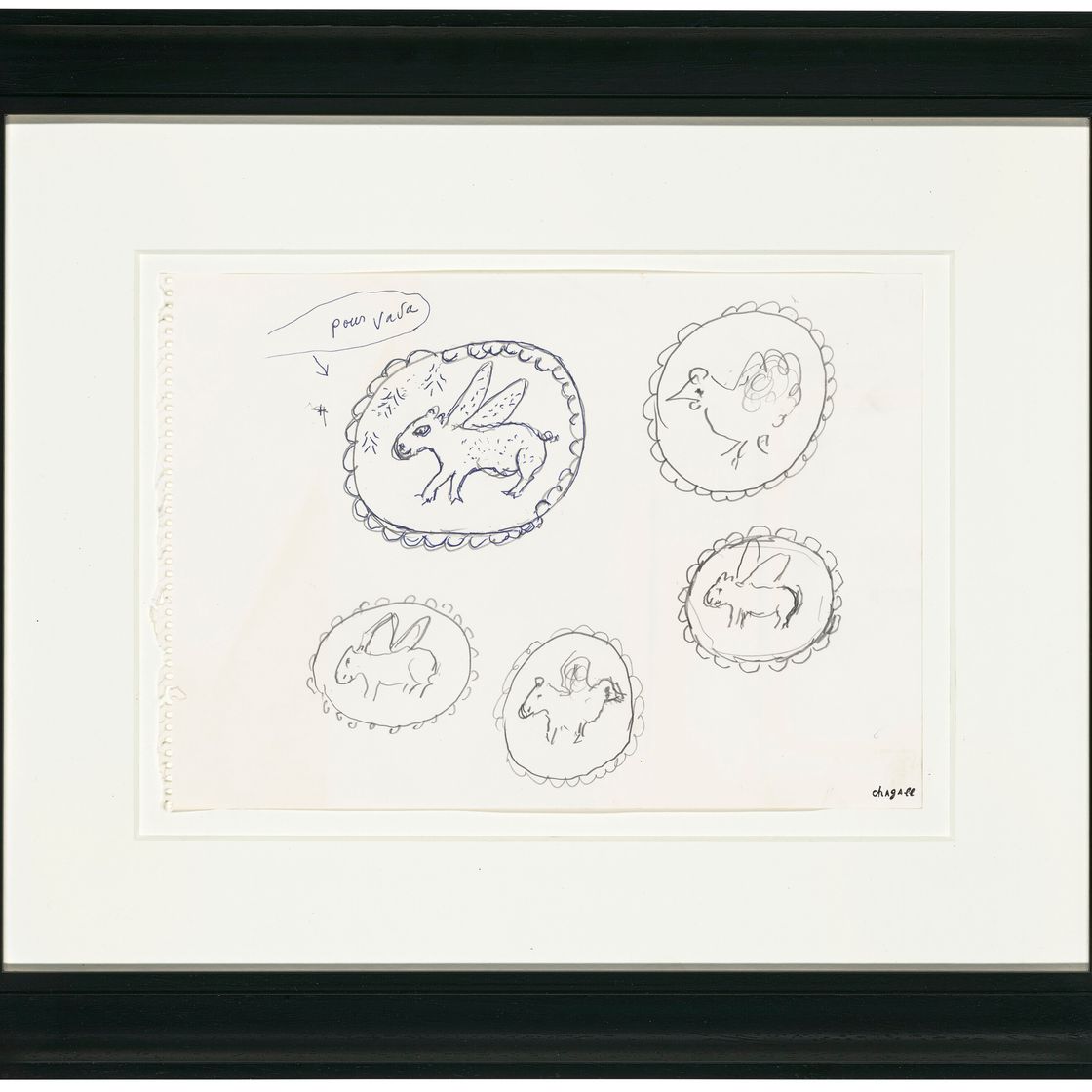 Marc Chagall — Проект по созданию авторских медалей для Одиссеи (1974) и по созданию украшений для Вавы, изображение 2