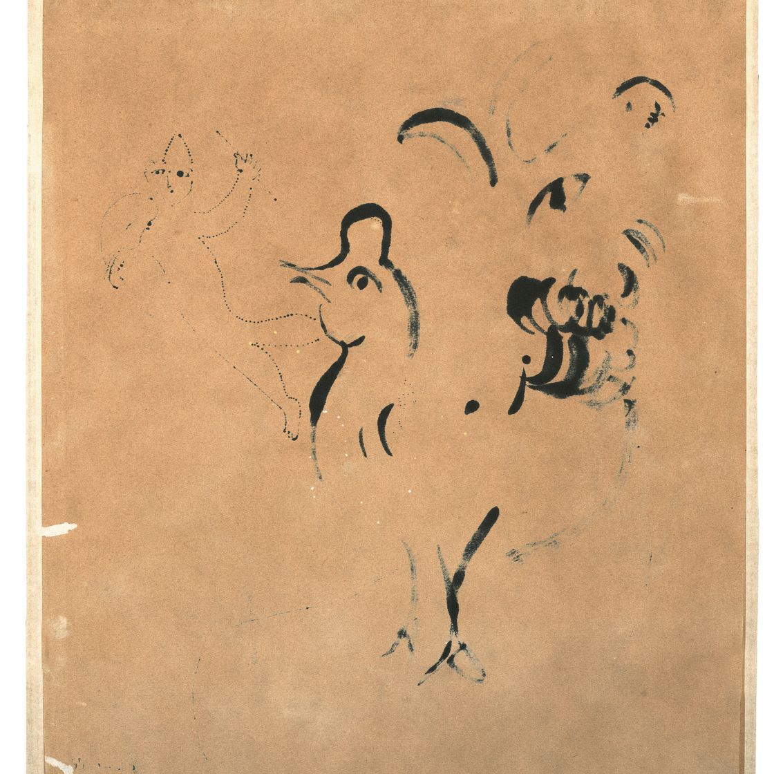 Marc Chagall — Кок, мальчик и виолончелистка, изображение 2