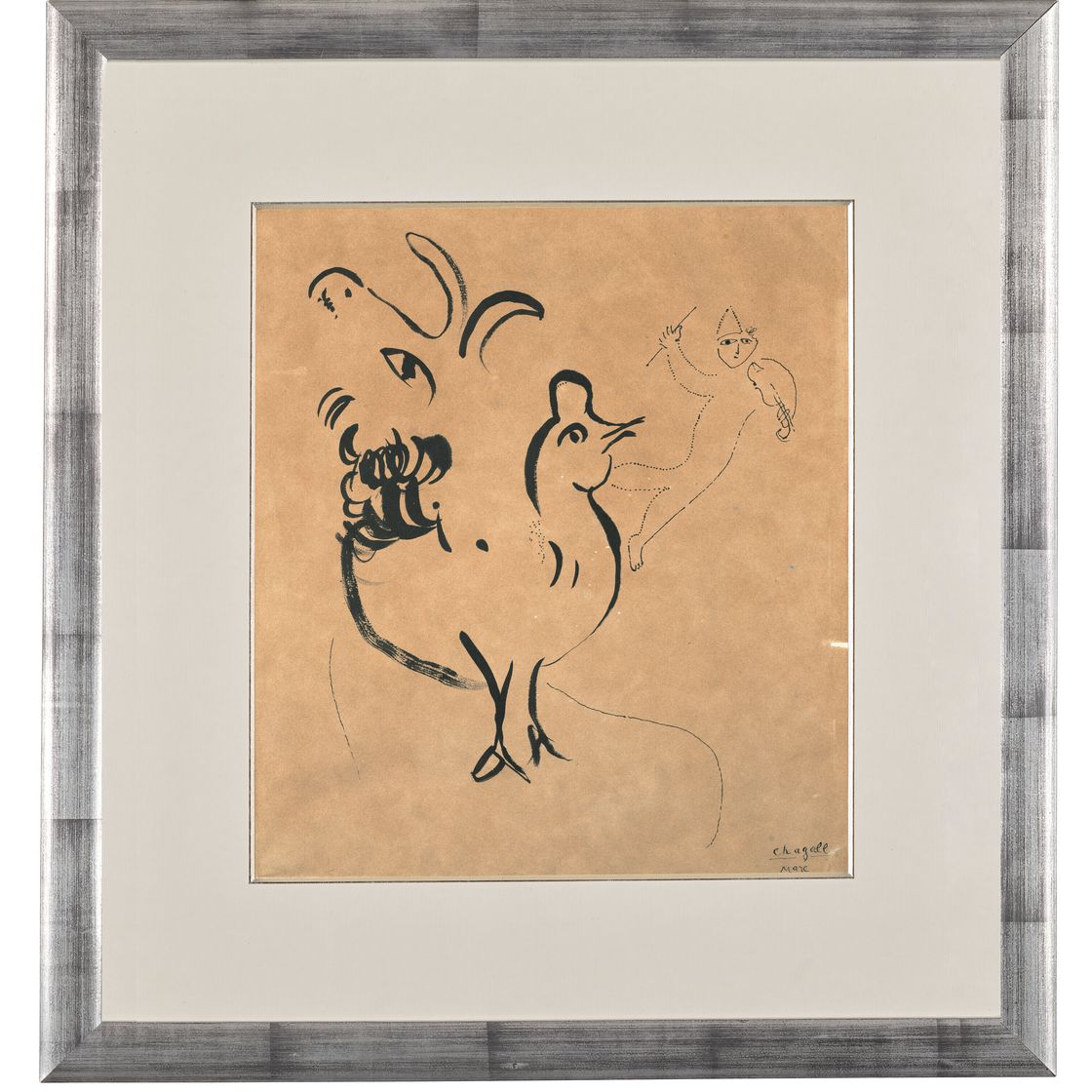 Marc Chagall — Кок, мальчик и виолончелистка, изображение 3
