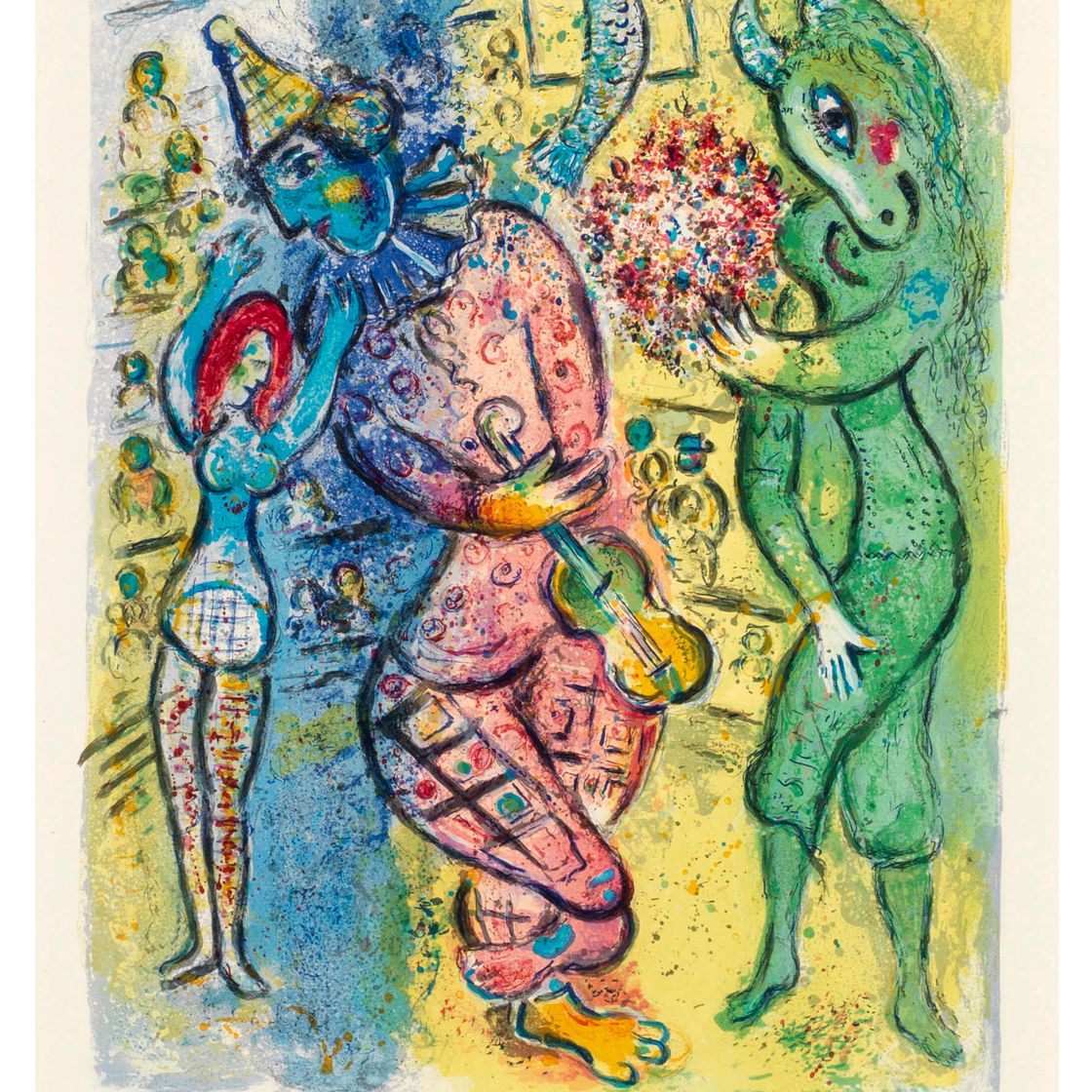 Marc Chagall — Le Cirque : одна тарелка