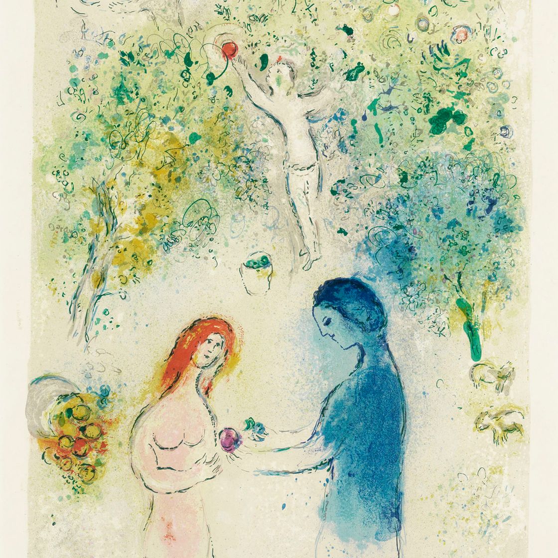 Marc Chagall — Фронтиспис, автор: Дафнис и Хлоя