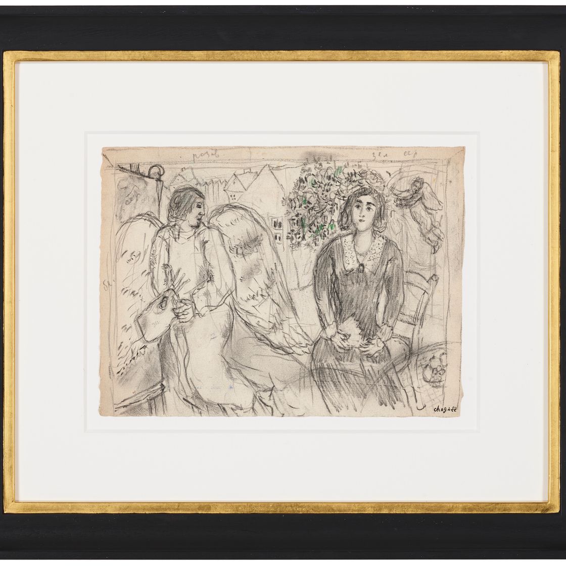 Marc Chagall — Посещение мира с палитрой в прекрасном свете, изображение 2