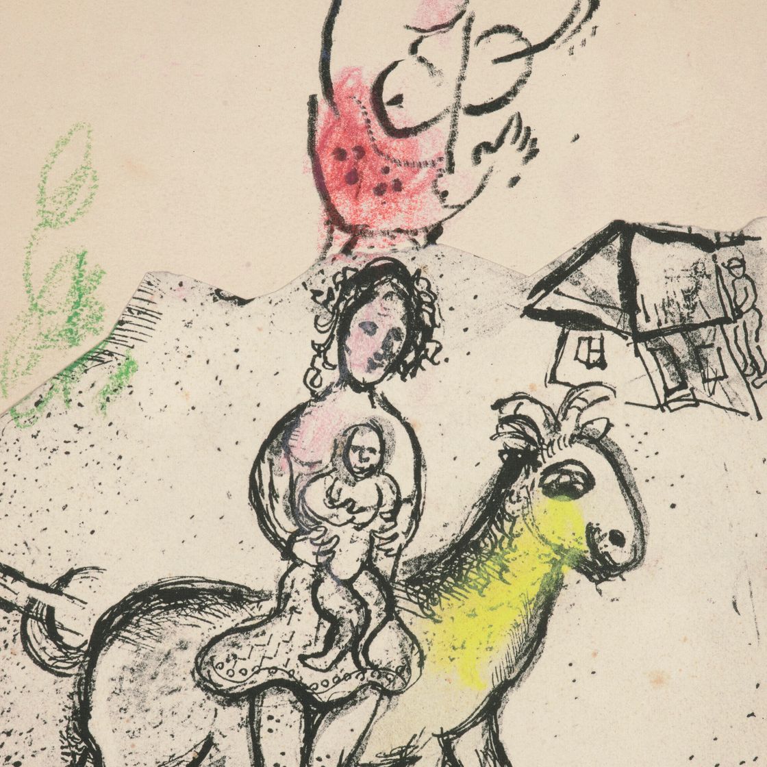 Marc Chagall — Прекрасная виолонистка и настоящая семья, изображение 1