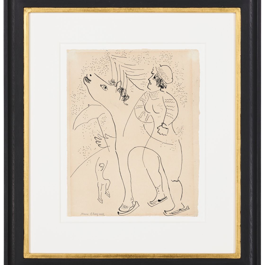 Marc Chagall — Патинеры, изображение 2