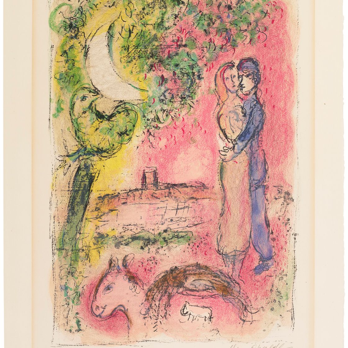 Marc Chagall — Аврора в Сен-Поле
