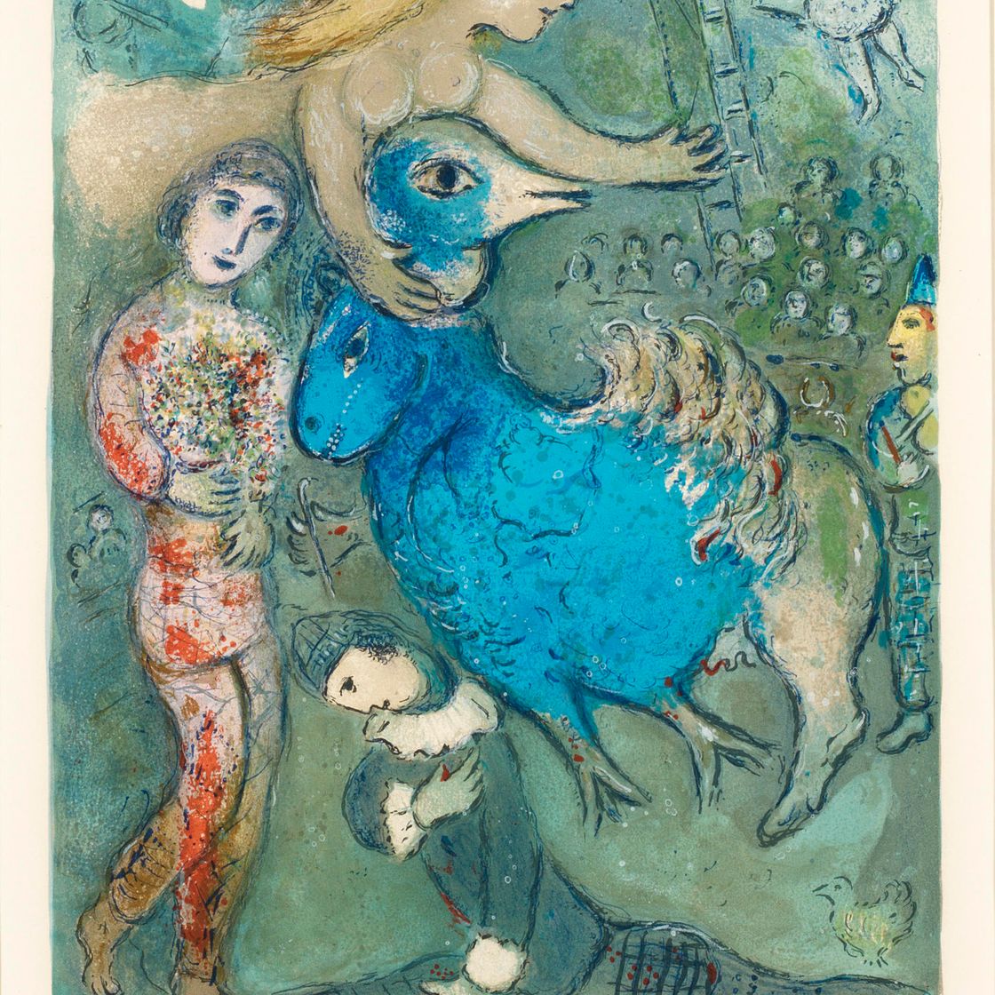 Marc Chagall — Ле Цирк - Фронтиспис