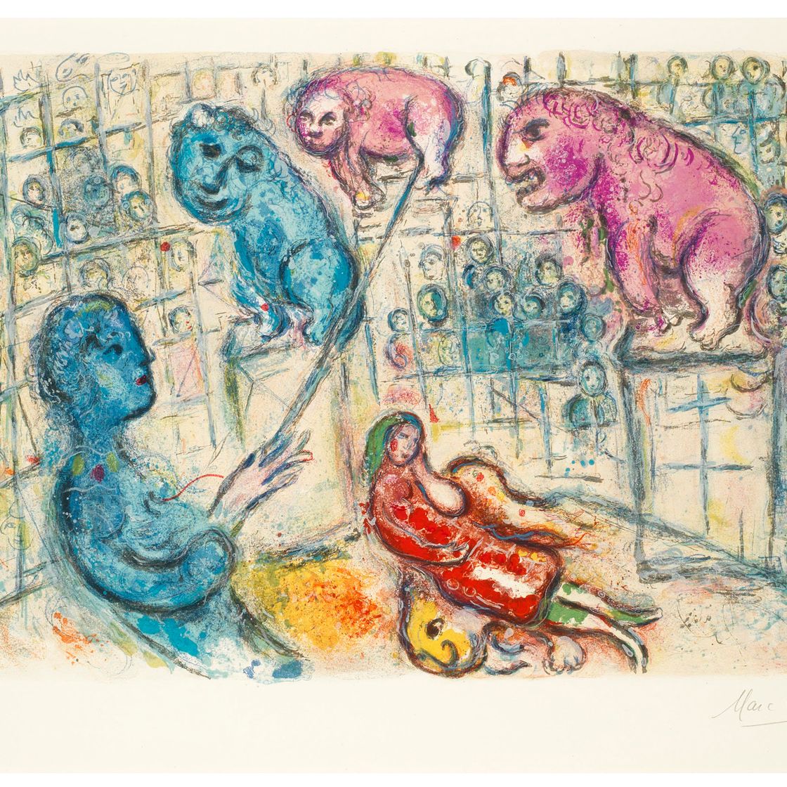 Marc Chagall — Le Cirque : одна тарелка