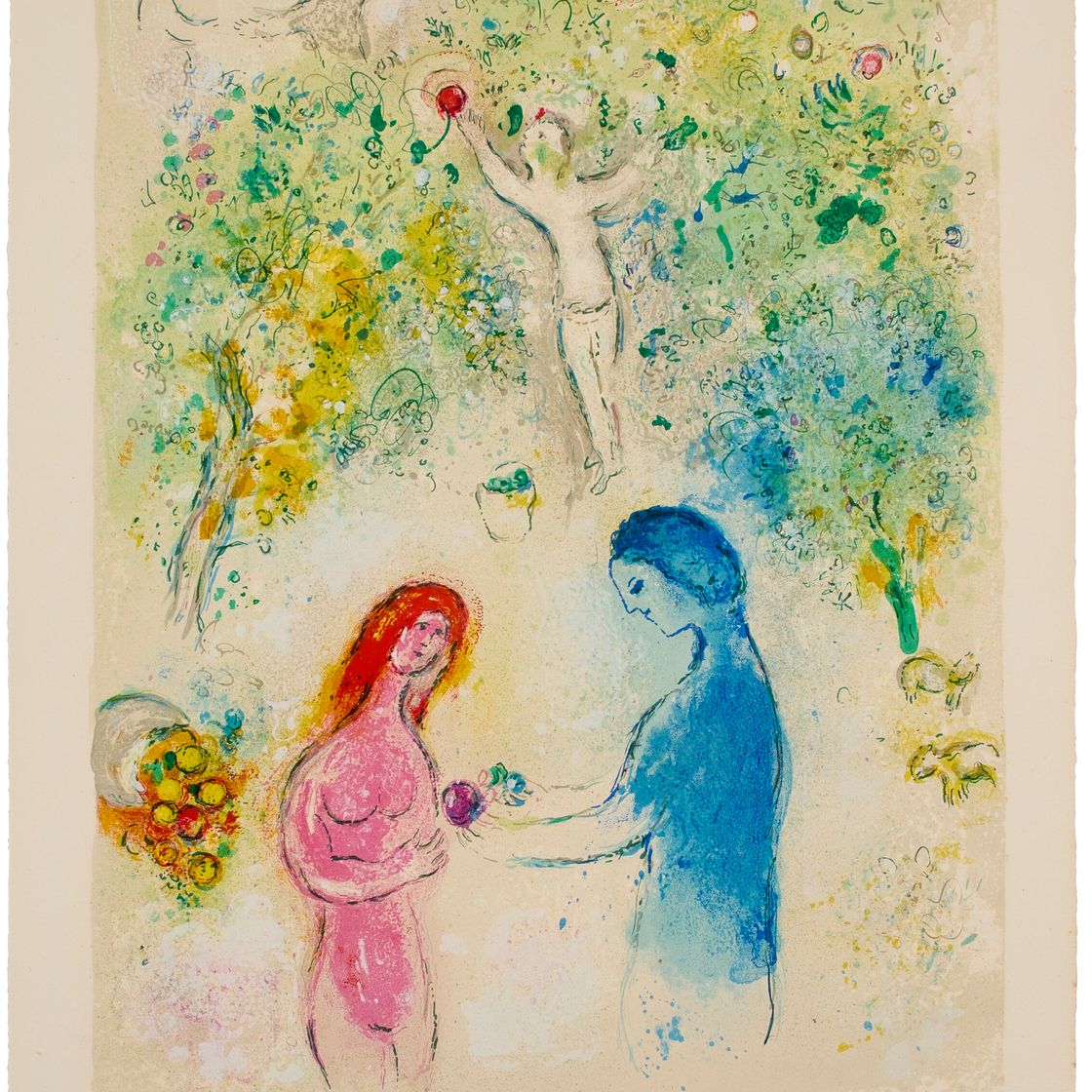 Marc Chagall — Фронтиспис, от: Дафнис и Хлоя