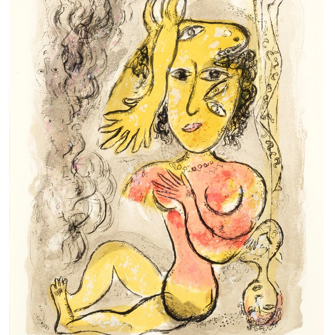 Marc Chagall — Le Cirque : одна тарелка
