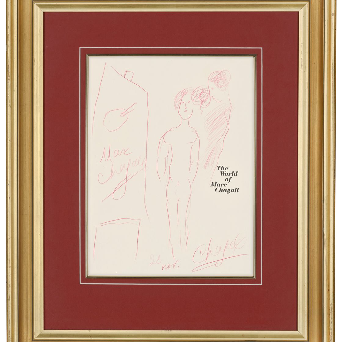 Marc Chagall — Любовь к кавалеру, изображение 2
